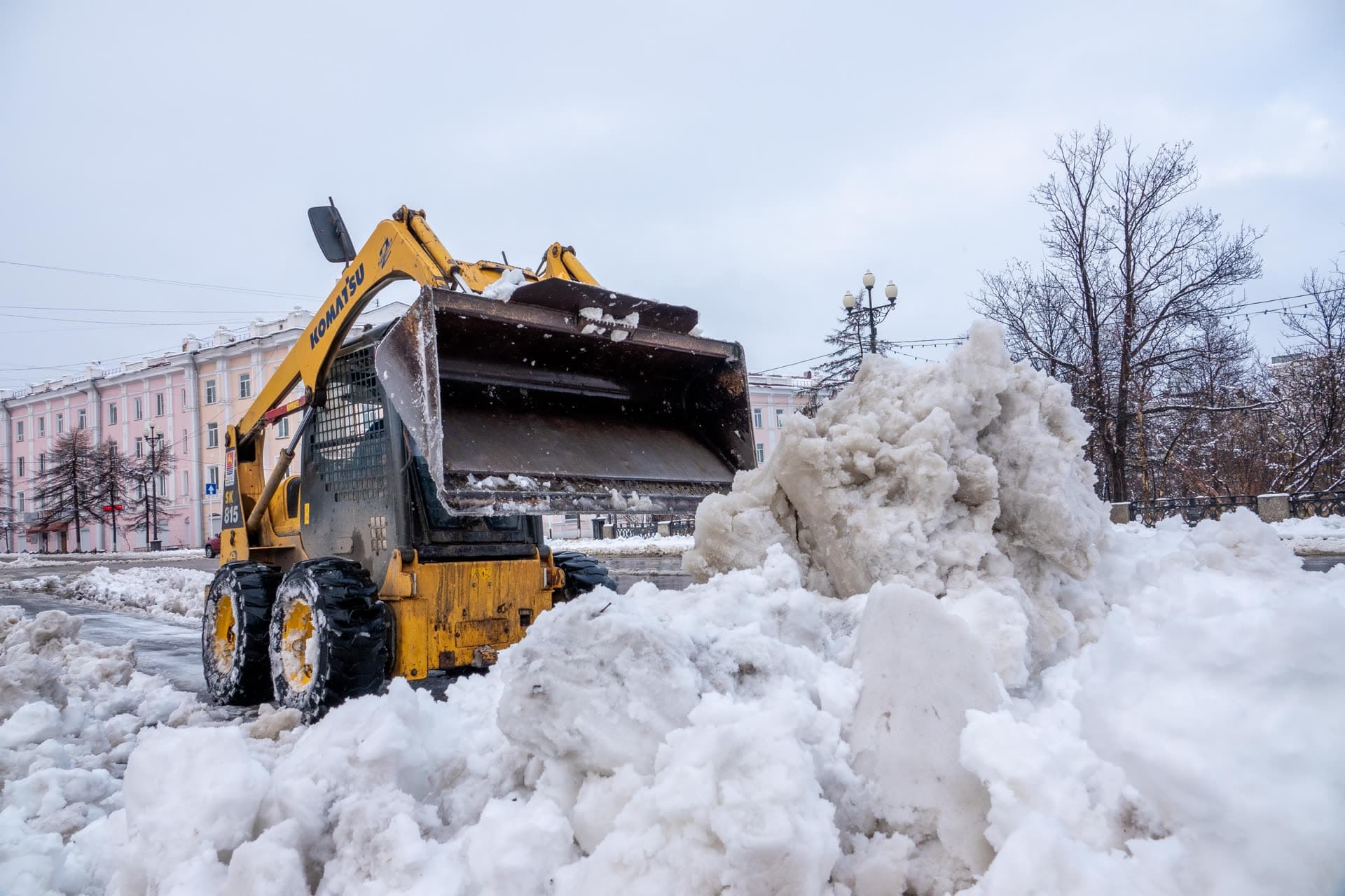 Snow Removal by EnviroWorks Services Inc